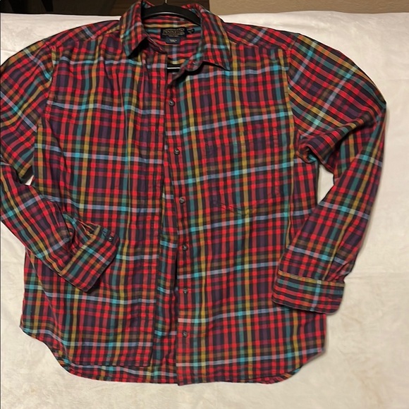 Pendleton multicolor Plaid Blouse - Picture 4 of 5